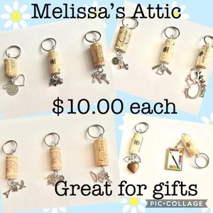 Cork Keychains